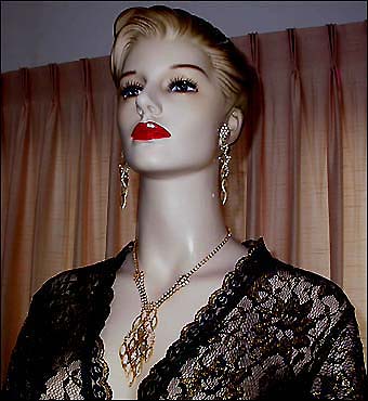 a beautiful vintage costume jewelry parure
