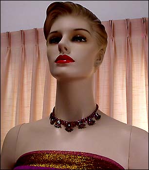 a beautiful vintage costume jewelry parure