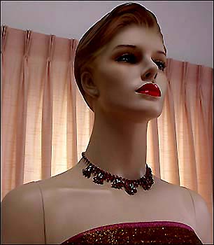 a beautiful vintage costume jewelry parure