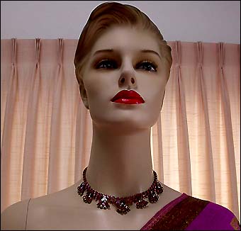 a beautiful vintage costume jewelry parure