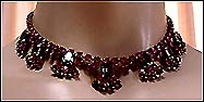 a beautiful Juliana vintage costume jewelry necklace, bracelet and earrings