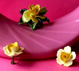 a beautiful vintage costume jewelry parure