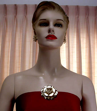 a beautiful vintage costume jewelry parure