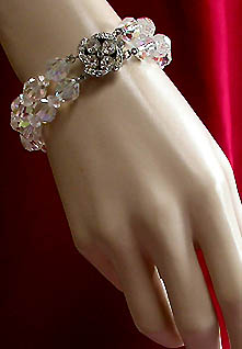 a beautiful vintage costume jewelry parure