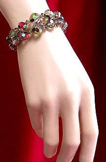 a beautiful vintage costume jewelry parure