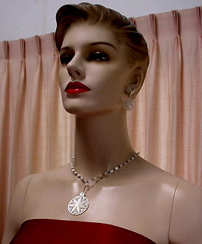 a beautiful vintage costume jewelry parure