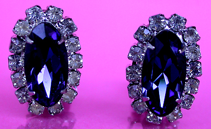 a beautiful vintage costume jewelry parure