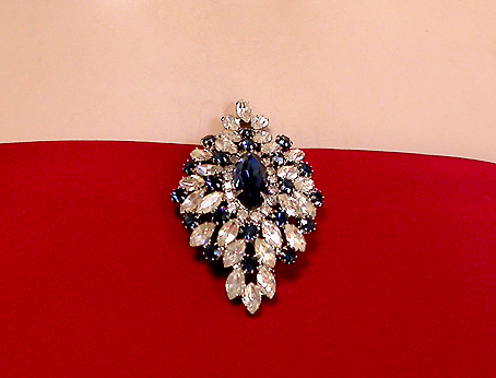 a beautiful vintage costume jewelry parure
