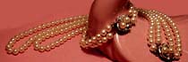 a beautiful vintage costume jewelry necklace and bracelet