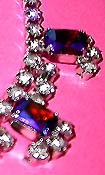 a beautiful vintage costume jewelry necklace