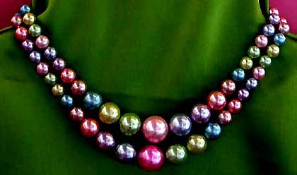 a beautiful vintage costume jewelry parure