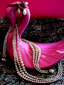 a beautiful Juliana vintage costume jewelry necklace, bracelet and earrings