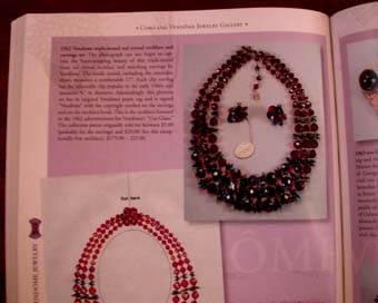 a beautiful vintage costume jewelry parure